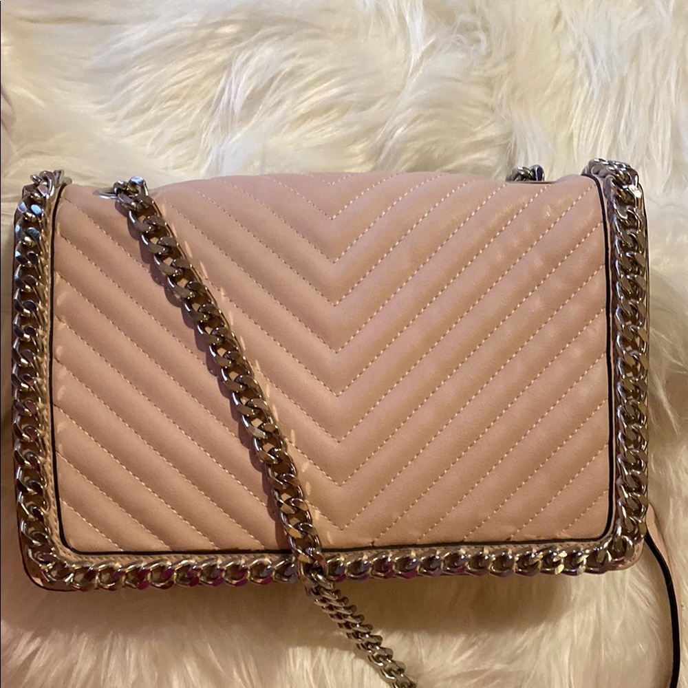 ALDO Pink Quilted Shoulder Bag
